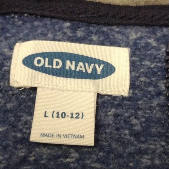Boys Old Navy Blue/Gray/White Size Large (10-12) Light Jacket! - Picture 3 of 9